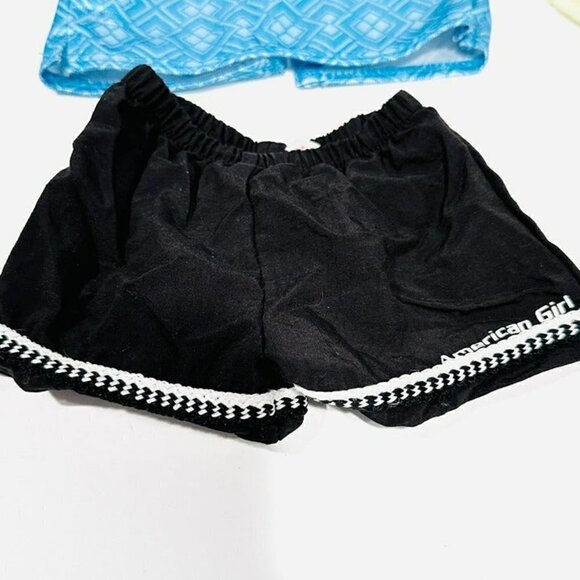 Vintage American Girl Soccer Outfit Blue Jersey Just Like You Retired 2004 - Picture 3 of 7